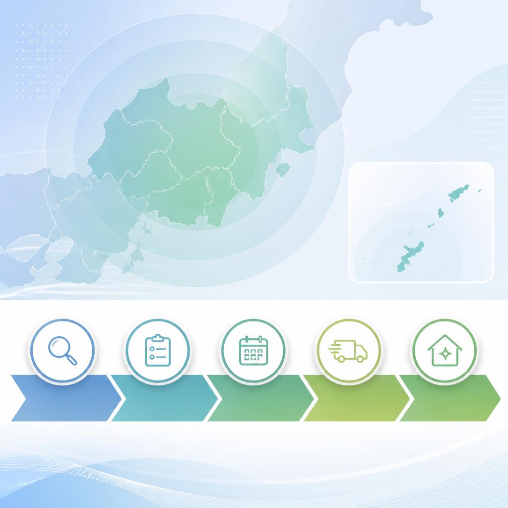 対応エリアとスムーズなサービス